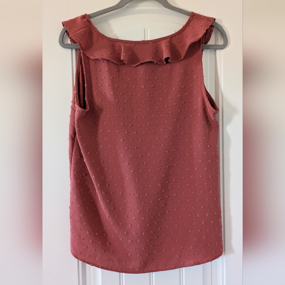 Lauren Conrad Ruffle Tank - Picture 2 of 3